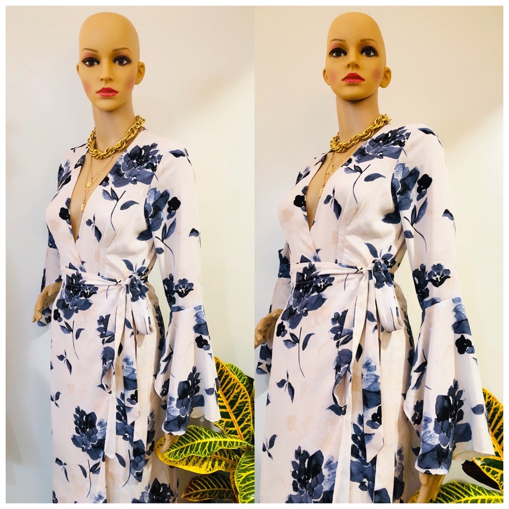 𝑭𝒍𝒐𝒓𝒂𝒍 𝑾𝒓𝒂𝒑 𝑴𝒂𝒙𝒊 𝑫𝒓𝒆𝒔𝒔 - Picture 2 of 8
